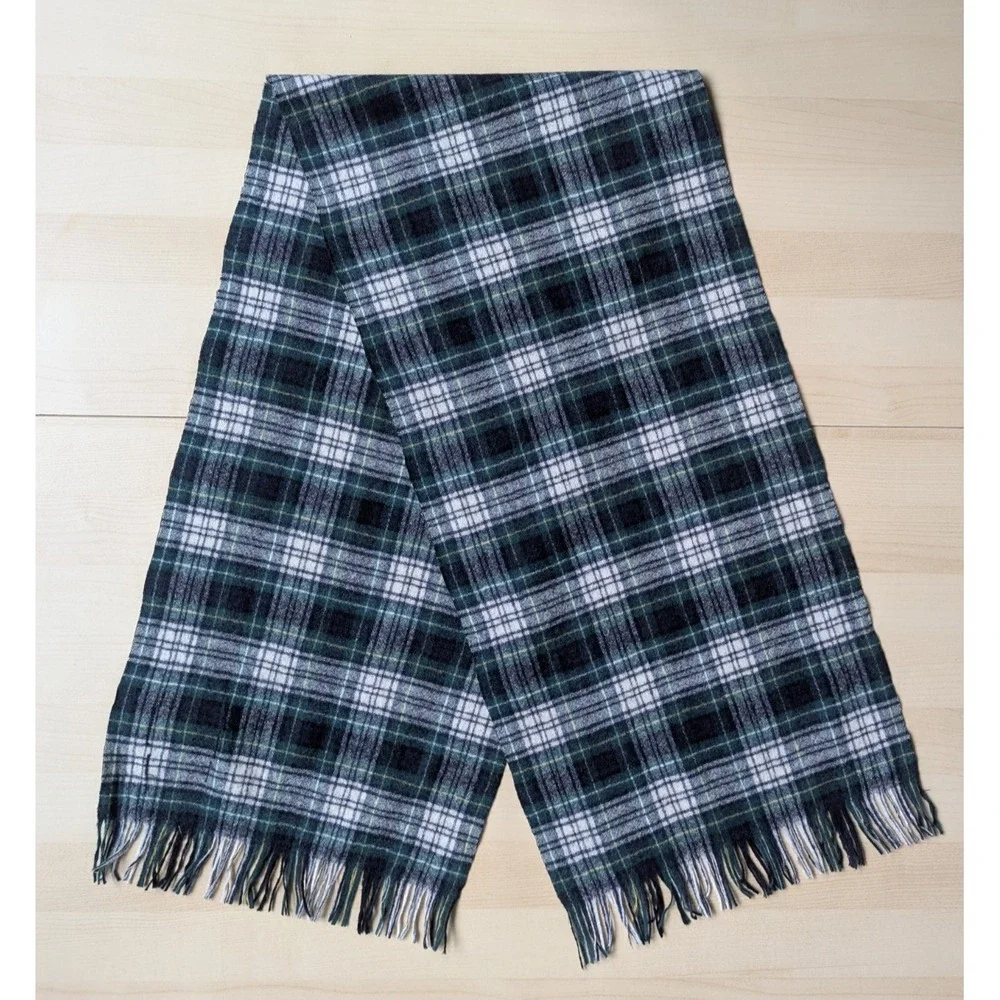 Vintage Pendleton Authentic Campbell Dress Tartan Wool Made in USA Classic Scarf
